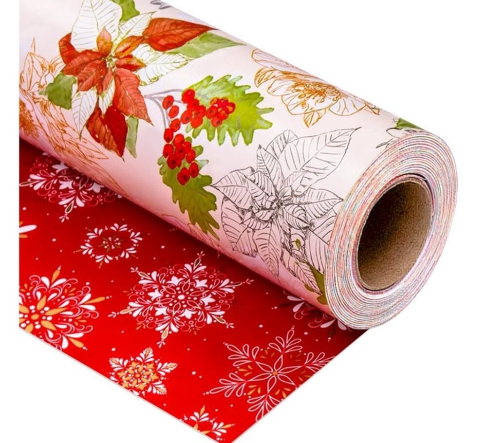 Double sided wrapping paper